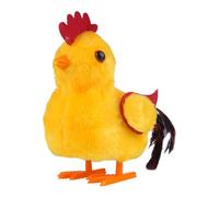 Electric Chicken Toy, Electronic Walking Chirping Toys, Educational Interactive Learning Toy, Portable Lightweight Soft Plush Doll for Boys Girls Kids, Fun Movement Sounds