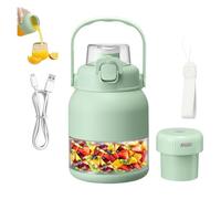 Electric Citrus Juicer 28 Oz, electric juicers for citrus, Electric Juicer Bottle, Wireless Portable Mini Blender, Fast Squeezing for Oranges, Lemons, Limes, Grapefruits (Green)