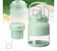 Electric Citrus Juicer 28 Oz, Multifunctional Large-Capacity Wireless Portable Juicer Cup, With Straw And Two Lids, Portable Blender Cups, Personal Travel Cold Press Juicers Bottle Cup (1PCS)