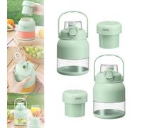 Electric Citrus Juicer 28 Oz, Portable Blender Cup With Straw and Two Lids, Juice Smoothie Blenders on the Go, Rechargeable Multifunctional Large-Capacity Wireless Blenders (2pcs)