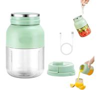 Electric Citrus Juicer 28 Oz,Rechargeable Portable Electric Juicer,Electrics Juicers Bottle,Multifunctional blenders for Personal Travel With Straw and Two Lids