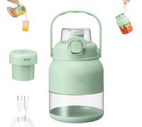 Electric Citrus Juicer 28 Oz, With Straw and Two Lids, Electric Juicer Bottle for Fresh Juice, Multifunctional Large-Capacity Wireless Blenders Rechargeable (1Pc)