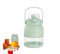 Electric Citrus Juicer 28 Oz, With Straw and Two Lids, Multifunctional Large-Capacity Wireless Blenders Rechargeable, Portable Blender for Smoothies, Shakes, Food Prep & Frozen Blending (Green)