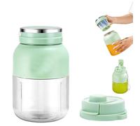 Electric Citrus Juicer 28 Oz, With Straw and Two Lids, Portable Blender Cup, Rechargeable Portable Mini Blender, Multifunctional blenders for Fresh Juice (Green)