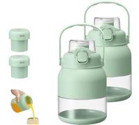 Electric Citrus Juicer 28 OZ, With Straw and Two Lids, Portable Mini Blender, Juice Smoothie Blenders on the Go, Multifunctional blenders for Personal Travel (2pcs)