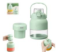 Electric Citrus Juicer 28 Oz, With Straw and Two Lids, Portable Rechargeable Blender Cup for Fresh Juice & Smoothies On the Go - Multifunctional Large-Capacity Blender, Travel Companion (1Pcs)