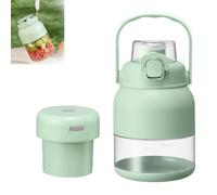 Electric Citrus Juicer 28Oz, Wireless Juice Machine On The Go, High Heat Resistance Citrus Juicer Electric with Straw and Two Lids, Portable Fresh Juice Smoothie Blenders