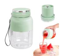 Electric Citrus Juicer 44 Oz - Portable Juicer Bottle with Straw Lid, One-Touch Operation, Rechargeable, for Smoothies, Shakes & Juice, Ideal for Travel, Gym, and Office