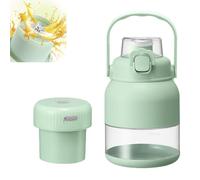 Electric Citrus Juicer On The Go, Electric Citrus Juicer Cup with Straw and Two Lids, Portable Mini Blender 44Oz, Fresh Juice Smoothie Blenders on the Go