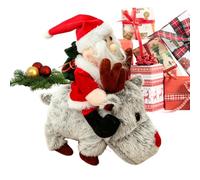 Electric Claus Toys - Interactive Plush Doll, Festive Musical Figure, Danci | Santa Claus Music Electric Claus Toys Interactive Plush Holiday Elect Kid Boy Girls Holiday Winter Home Indoor Bedroom Party