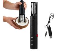 Electric Coconut Grater Machine, Cordless, Auto Anti-Splash, Portable Coconut Grater Electric for Hard Cheeses - Effortless Kitchen Enjoy (1pcs)