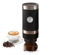 Electric Coffee Grinder, Cordless USB Rechargeable Conical Burr Crusher, 7.87x2.76x2.76 Inches Portable & Compact Design, Brew Mill for Travel, Camping, Home, Daily Use, and Bean