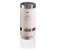 Electric Coffee Grinder, Cordless USB Rechargeable Conical Burr Crusher, 7.87x2.76x2.76 Inches Portable & Compact Design, Brew Mill for Travel, Camping, Home, Daily Use, and Bean