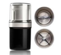 Electric Coffee Grinder for Beans, Spices and More, Large Capacity Stainless Steel, Detachable, Easy Clean