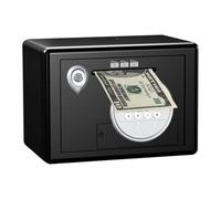 Electric Coin Bank - Password Protected Safe for Kids | ABS Organizer with Pretend Play Ornament, Money Saving Box for Living Room Dorm Bedroom Study Room Bookshelf Bedside Boys Girls Children Teens