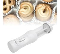 Electric Cookie Press with 12 Discs and 4 Tips for Easy Squeezing Dishwasher Safe DIY Cookie Maker Baking Kit