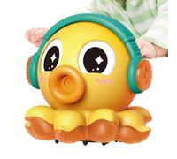Electric Crawling Octopus Toy, Dancing Squid Animal Humidifier with Music and Light, 6.5x6.1x6.1 Inches Fun Interactive Bedroom Table Toy for Kids Toddler Girls Boys Nursery or Home Playtime