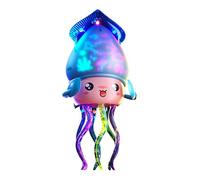 Electric Dancing Octopus Toy, Crawling Interactive Music Light Game, Sensory Entertainment Device, Durable Fun Plaything for Kids Family Garden Pool Beach Birthday Party Travel