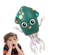 Electric Dancing Octopus Toy with Automatic Obstacle Avoidance, USB Rechargeable Robot Featuring LED Lights and Music, Fun Interactive Entertainment for Home, Indoor Play, and Travel