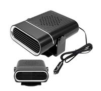 Electric Defroster, 12 V/24 V, 1,5 m/4,92 feet 360 grados rotating Car Air Purification, Quick Defogging Heater for Minivan, and Truck
