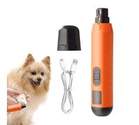 Electric Dog Nail Trimmer, 5-Speed Rechargeable Cat Toenail Grinder, Pet Paws Grooming Tool for Small, Medium, and Large Dogs and Cats, Safe and Efficient Electric Nail
