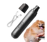 Electric Dog Nail Trimmer, Cat Toenail Grinder, 5-Speed Recargable Pet Paws Grooming Tool, Efficient Nail Care, For Small, Medium, Large Pets, Safe and Easy Use, 7.09 x 1.38 x 1.18 in