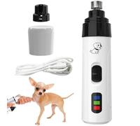 Electric Dog Nail Trimmer, Nail File for Dogs, Pet Claw Grinder, USB Charging Nail File, Paws Grooming Tool, Silent Dog Nail File, USB Charging Electric Dog Nail Trimmer for Grooming