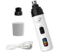 Electric Dog Nail Trimmer, Silent Claw Grinding Tool, USB Rechargeable Nail File, Low-Noise Precision Grooming, Safe Gentle Design For Large, Medium, Small Dogs, Cats, Care