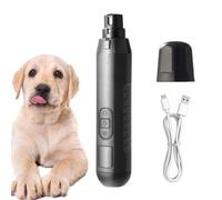 Electric Dog Nail Trimmer, Speed Rechargeable Nail Grinder, 7.09x1.38x1.18 Inches, Low Noise Grooming Tools, Quiet Pet Grooming Tool for Dogs, Cats and Small Animals (Multicolor)