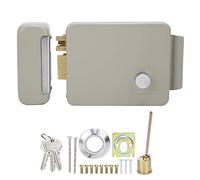 Electric Door Strike Lock Kit, Community Access Control System, 2 Way Talking Electromagnetic Locks with Iron Spray Powder Material, Easy Installation for Iron and Wooden Doors, 9