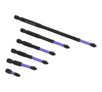 Electric Drill Bits, Screwdriver Bit Set, Magnetic Head Drill Bits, Anti-Shock Drill Bits, S2 Steel Magnetic Head Drill Bit Set for Electronics Anti-Shock Steel Screwdriver Bit Set for Power Tools