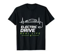 Electric Drive Real Life EV Car Charging Camiseta