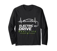Electric Drive Real Life EV Car Charging Manga Larga