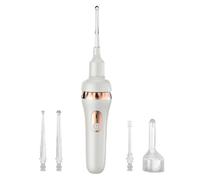 Electric Ear Pick - Electric Earwax Cleaner | Ear Cleaning Tool | Reusable Electrîc Wax Removal Tool with High Suction, Led Light, and 4 Replaceable Headsfor Household Adults