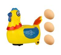 Electric Easter Chicken Toy - Creative Laying Eggs, Chick With Universal