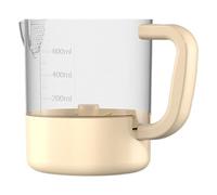 Electric Egg Churn - 6.3 Inch 1L Cordless Food Blender | 2-in-1 Whisk & Filter Mixer, USB Rechargeable Handheld Beater for Milk Foam Coffee Food