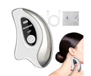 Electric Face Massager, 2-in-1 Facial Tool, 4.57x2.76x1.06 Inches Face Lifting Device with ABS Build, Mode Design with 45°C Heating, Facial Massager for Women Ladies Wives Mothers Professionals