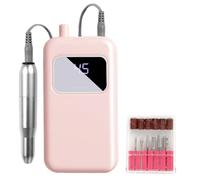 Electric File for Nails - 45-Speed Precise Stable | Manicure Electric Nail File Kit | for Beginners Professionals Mothers Salons Home Travel