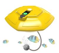 Electric Fish Aerator - Portable 3-Mode Oxygen Pump for Bait Live Fish | Lightweight Flexible with Quiet Motor, Adjustable Airflow, Battery Powered, Outdoor Fishing Accessories for Tank Pond River