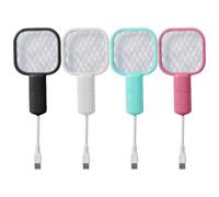 Electric Fly Swatter - Fly Zapper Racket, Safety Mesh Defense Lamp | Safety Mesh Defense Lamp For Indoor Home Bedroom Outdoor Patio Camping Backyard