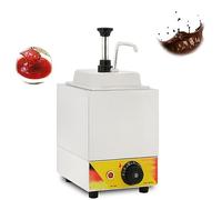 Electric Food Sauce Warmer Heater,Multifunction Jam Heat Preserving Machine,Temperature Adjustable 0 ° To 85°,For Restaurants,Snack Stations,Cupcake Store, LJJY-KK