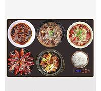 Electric Food Warming Tray, Food Warmer Plate With Adjustable Temperature Control, Touch And Appointment Timing For Buffets Party, Catering, Home Dinner, LJJY-KK