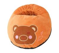 Electric Foot Warmer, Cartoon Feet Heating Machine, Non Slip Foot Warmers, Comfortable Foot Warmer Slippers, Plush, Portable, Cozy, 300g, 32x28.5x8cm for Women, Men, Winter Season, 5 Colors