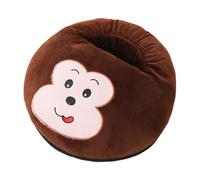 Electric Foot Warmer, Cartoon Feet Heating Machine, Non Slip Foot Warmers, Comfortable Foot Warmer Slippers, Plush, Portable, Cozy, 300g, 32x28.5x8cm for Women, Men, Winter Season, 5 Colors