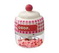 Electric Garlic Chopper - Portable Vegetable Grinder, Food Processor | Meat Onion Jengion Pepper Ensalad Chicken Veggie Fruit, Kitchen Accessory Home Cooking Tool, Easy Use, Compact Electric Mini