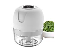 Electric Garlic Mincer - Food Chopper | Wireless Kitchen Gadget Usb Charging Electric Food Processor Waterproof Bpa frree Food Crusher for Crushing Garlic Ginger Minced Meat