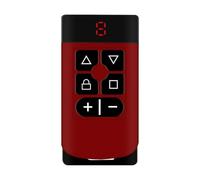 Electric Gate Lock - 7,3 x 3,76 x 1,3 cm - Electric Gate Motor, Cloning Remote Control Key Fob - Adecuado para puerta de garaje residencial comercial