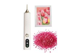Electric Gem Painting Pen - Portable Cordless Ergonomic Low Noise Pencil, B | Gem Bead Art Vacuum Painting Pen StElectric Gem Painting Pen Portudio Classroom School Cafe Road Trip DIY Projects Women Men