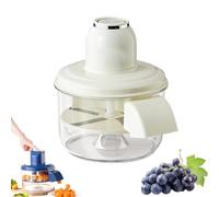 Electric Grape Peeling Machine, 2025 New Automatic Small Fruit Peeling Tool, for Grapes, Garlics,Tomato,Cherry (White)