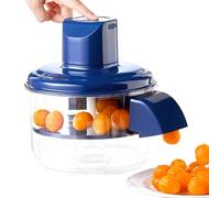 Electric Grape Peeling Machine | Automatic Garlic Skin Remover Tool Recargable | 50W Quick Tomato Peeler Machine For Apartment Wasted While Providing Precise CutDorm Barbacoa Picnic Camping Outdoor